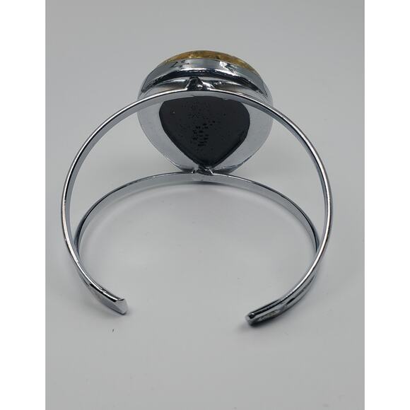 Vintage Baltic Amber Huge Chunky Boho Necklace, Bracelet, and Ring Set NOS - Picture 5 of 9